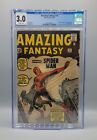 AMAZING FANTASY #15 CGC 3.0 OW Pages - 1st appearance of SPIDER-MAN (1962)