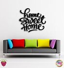 Wall Stickers Vinyl Quotes Words Inspire Message Home Sweet Home (z1540)
