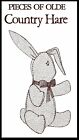 Bunny Rabbit Easter Stuffed Animal Fabric Sewing Pattern Toy Country Hare 16