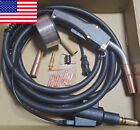 MIG WELD GUN 15' 250A replace Lincoln Power Mig 200/215/216/255 Aluminum WELD