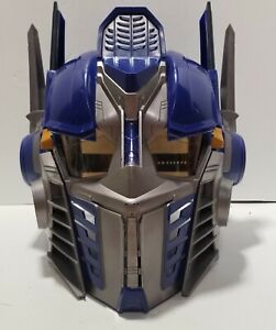 2006 Hasbro Transformer Optimus Prime Talking Voice Changing Helmet Mask Works