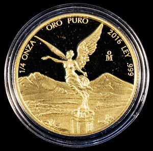 2016 Mexico 1/4oz Proof Gold Libertad Coin