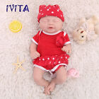 IVITA 14'' Sleeping Pretty Girl Silicone Reborn Infant Baby Handmade Doll