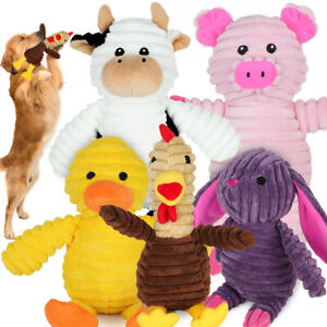 5PCS Dog Squeaky Toys Cute Plush Small Dog Toys for Medium Large Dogs Dog Chewer