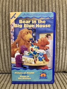 Bear in the Big Blue House - Vol. 6 (VHS, 1999) Picture Of Health Magic Kitchen