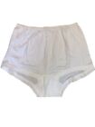Womens VTG NOS New Ivory CAROLE EIDERLON Granny Panties Sz 10 Cotton/Rayon NWOT