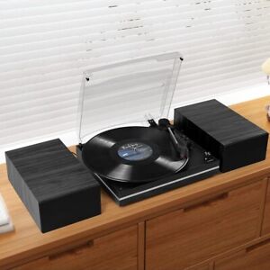 Wockoder Record Player With external Speakers.