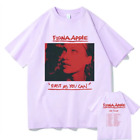 Fiona Apple Fast as You Can on Tour Print T-Shirt Summer Male Fashion Rock Style