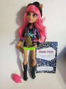 Monster High 13 Wishes Howleen Wolf Doll Gould 2011 Mattel With Pet!! Rare
