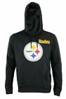 NFL Men's Pittsburgh Steelers Intimidating Pullover Fleece Hoodie
