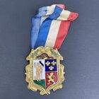 Antique 1884 Medal For The 50th Anniversary Of The Société Saint-Jean-Baptiste