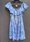 NEW Disney Parks X Tommy Bahama Dress Womens XL Blue White Mickey Mouse Allover
