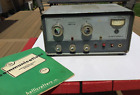 vintage Hallicrafters Transmitter HT 40 with original manual with schematics