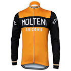 Mens Thermal Fleece Molteni Arcore Cycling Jersey Cycling Jackets Bicycle Jersey