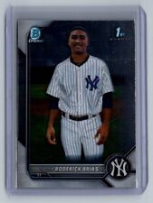 2022 Bowman Chrome Prospects Roderick Arias New York Yankees #BCP-153