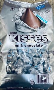 Hershey's Kisses Milk Chocolate 56 Oz Ounce Candy Bulk Bag Candies 330 Pieces