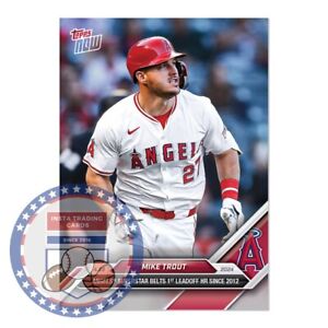 *PRE SALE* Mike Trout - 2024 MLB TOPPS NOW® Card 115