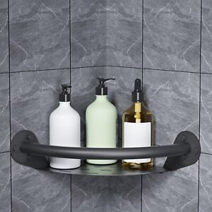 Shower Grab Bars Corner Organizer Durable Shelves Drill Shower Rack Bathroom