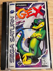 Gex Sega Saturn Video Game Complete with Manual
