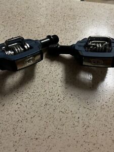 CRANK BROTHERS CANDY C CLIPLESS PEDALS NO CLEATS BLUE NEW OPEN BOX