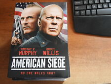 AMERICAN SIEGE (DVD) BRUCE WILLIS, TIMOTHY MURPHY - BRAND NEW