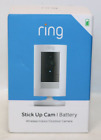 Ring Stick Up Cam Indoor /Outdoor Wireless Security Camera - White - Brand New!