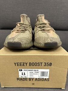 Size 11 - adidas Yeezy Boost 350 V2 Sand Taupe FZ5240 - Excellent Condition