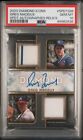 2023 Topps Diamond Icons Greg Maddux Dual Team Game Used Patch Auto /10 PSA 10