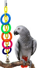 848 BIG RING CHAIN BIRD TOY parrot cage craft toys african grey amazon conure