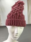 Turtle Fur Women Beanie Pink Knit Winter Hat Casual Comfort Warm Pom Pom #0439
