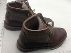 Olukai Mens Hualalai 10337 Brown Leather Round Toe Lace Up Ankle Boots Size 11
