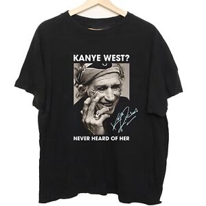 New Rare Keith Richards signature  Gift For Fans Men All Size T-Shirt QN92