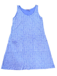 FRESH PRODUCE Extra Large PERI BLUE Down Under DRAPE Jersey Dress $72 NEW XL
