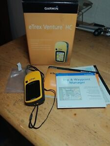 GARMIN eTrex Venture HC Yellow Handheld Satellite GPS Navigation Unit