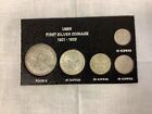 1921-1923 Russia/USSR 5 Coin Silver Set, 1 Rouble & 10, 15, 20, 50 Kopecks!!!