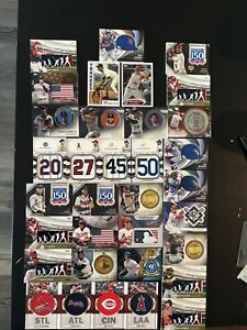New ListingTopps Manufactured Relic Lot - 34 Total