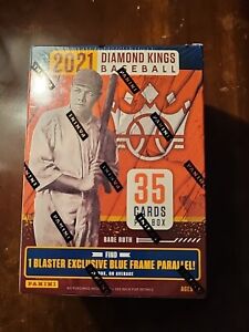 New Listing2021 Panini Diamond Kings Baseball Blaster Box Factory Sealed!