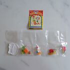 Rare Re-ment 2009 miniature dollhouse Hello Kitty Eating at Home #5 Kids Lunch