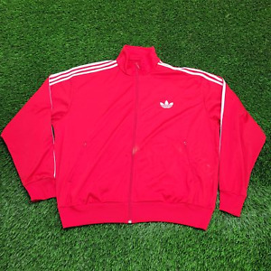 Adidas Firebird Adicolor Beckenbauer Track Jacket 3XL-Short 28x30 Red White Trim