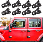 Door Hinge Protect Cover Trim Parts for Jeep Wrangler JL JLU Gladiator JT Decor (For: Jeep Gladiator)
