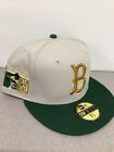 Brooklyn Dodgers New Era 59FIFTY Khaki Green Jackie Robinson Hat Cap 7 3/4 New