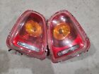 Tail Light For 2007-2010 Mini Cooper Set of 2 LH and RH Amber Lens