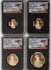 2021-W First Day Of Issue Type 2 Gold Eagle Proof Set NGC PF70 Jennie Norris