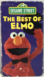 Sesame Street Best of Elmo VHS Video Tape PBS Kids ABC 123 BUY 2 GET 1 FREE!