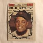 1961 TOPPS WILLIE MAYS AS #579 HALL OF FAME 