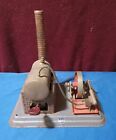 Vintage 1950s Wilesco Stationary Steam Engine  Free Shipping