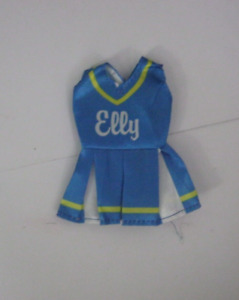 New ListingVINTAGE BARBIE-size Blue Pleated Sleeveless Dress w/Elly name EUC! Rare!