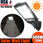 600W LED Solar Street Lights Solar Security Wall Light Motion Sensor for Porch