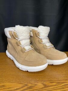 Sorel Explorer II Carnival NL4451-262 Womens Tan Waterproof Winter Boots Size 9