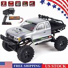 REMO 1/10 RC Monster Truck 4WD Rock Crawler Off Road Brushed RC Car Toy Gift Kid